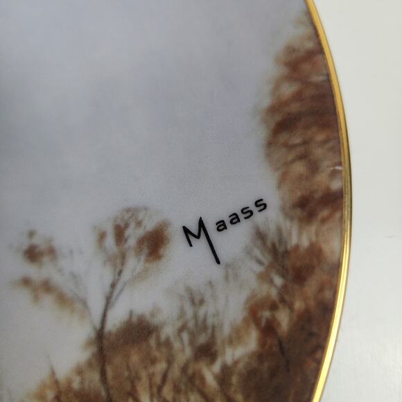 Last Of The Season by David Maass 1988 The Danbury Mint 2 Collectors Plates - Picture 6 of 8